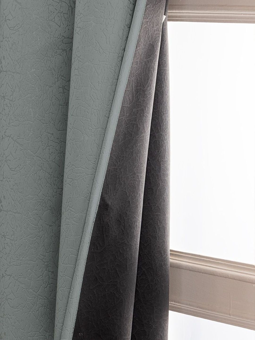HOMEMONDE Grey Set of 2 Black Out Window Fashion-picture-23