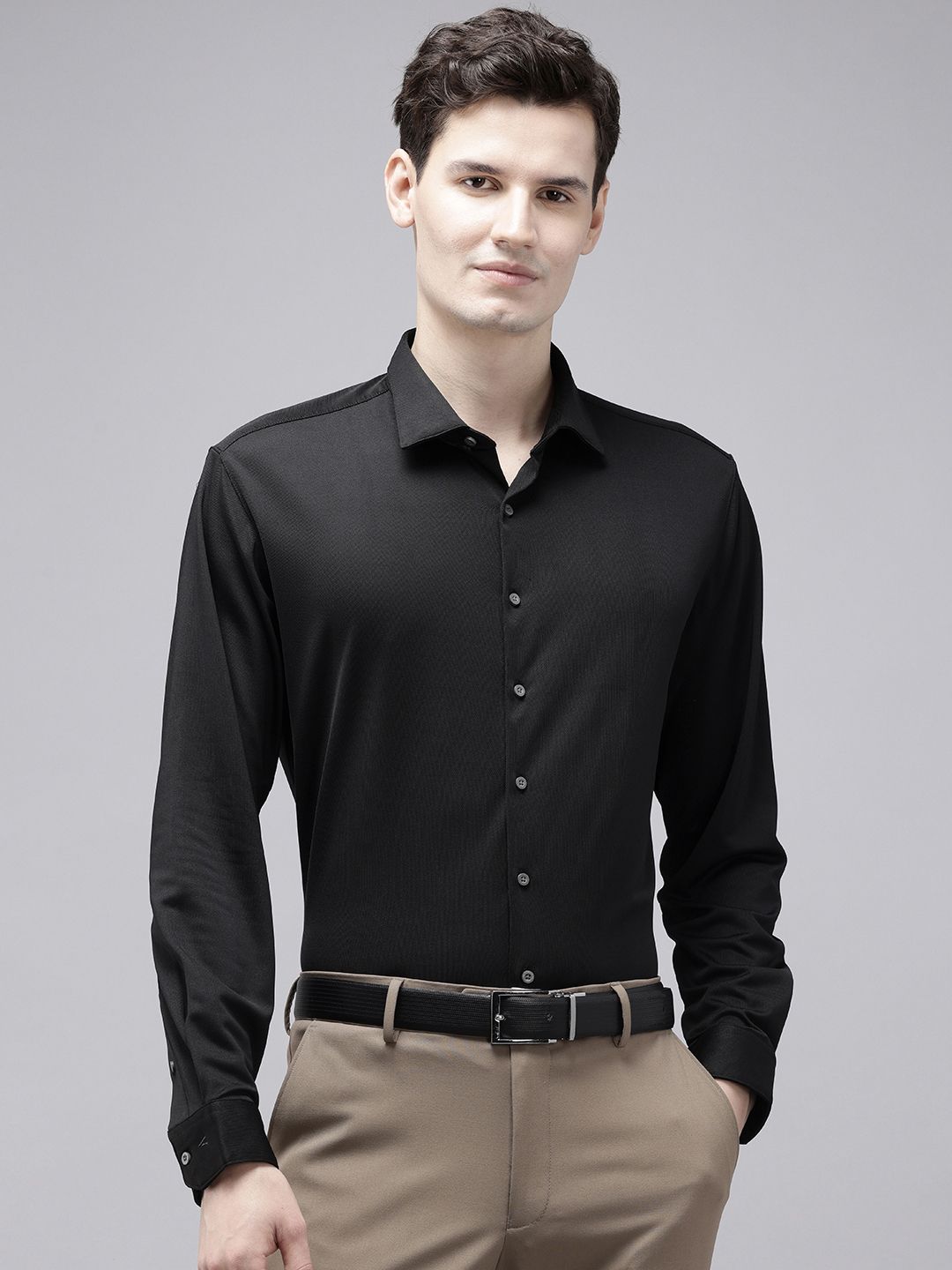 Van Heusen Slim Fit Spread Collar Formal Shirt-picture-33