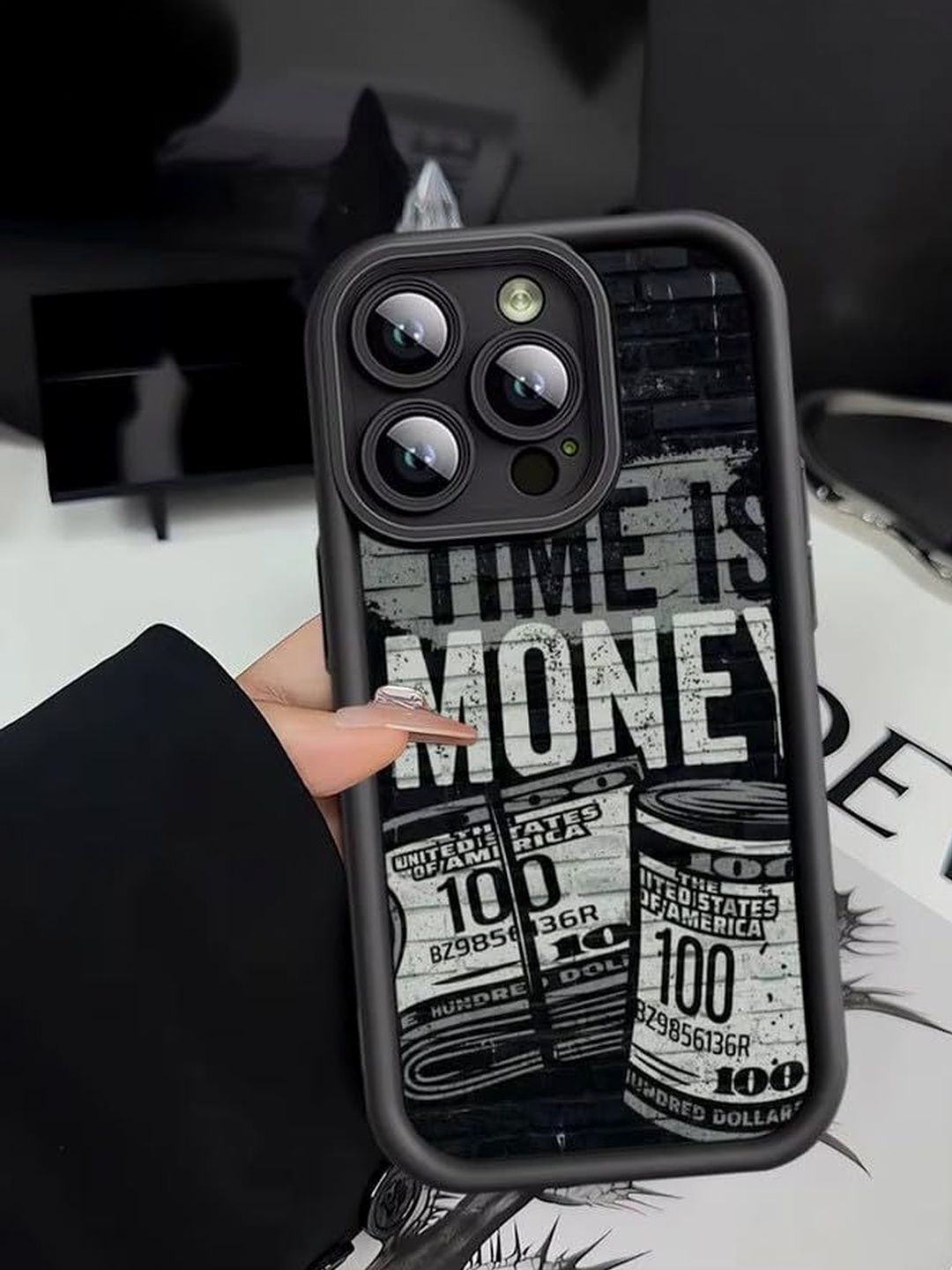 CASE CREATION Typography Printed iPhone 14 Pro Max Back Case Mobile Accessories-image-12
