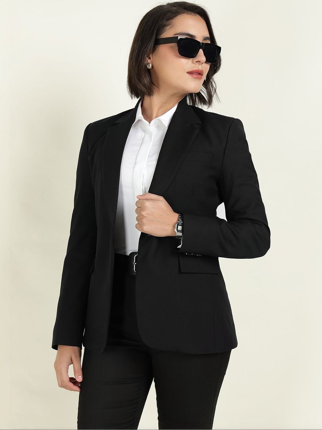 Hancock Slim-Fit Single Breasted Blazer-image-0