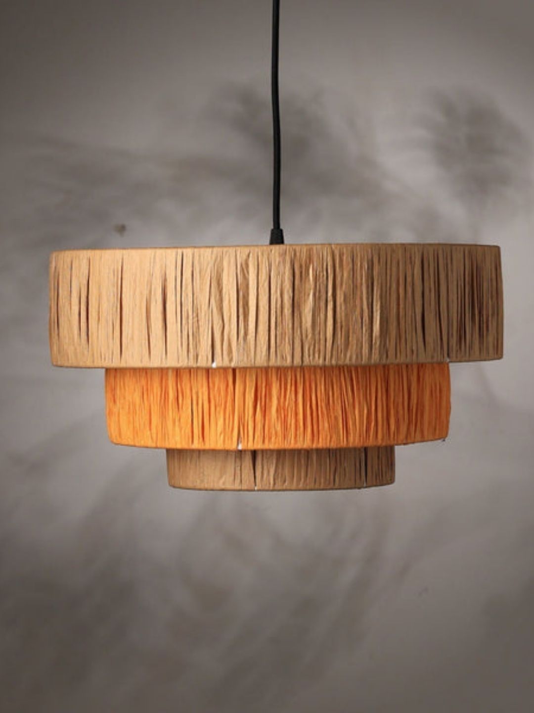 FIG Orange & Brown Textured Ceiling Lamp-image-49