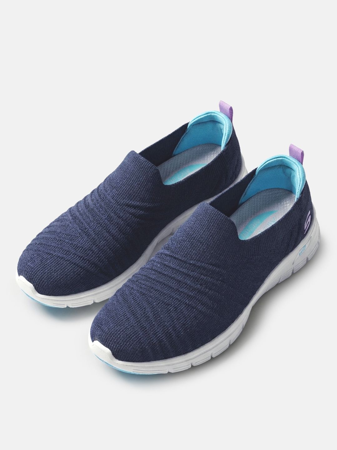 Skechers Women ARCH FIT VISTA Textured Slip-On Sneakers-picture-29
