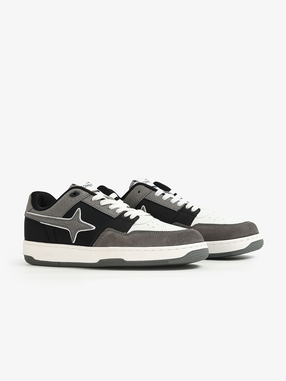 Comet Unisex X Lows Greyscale Sneakers