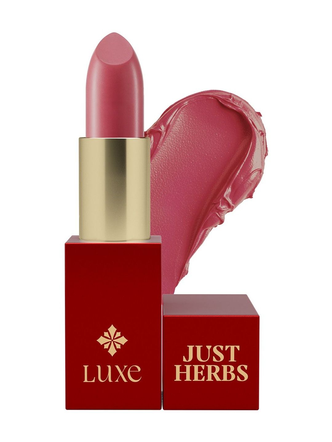 Just Herbs Luxe Satin Melt High Shine Lipstick With Jojoba Oil - Whispered Rose 03-picture-40