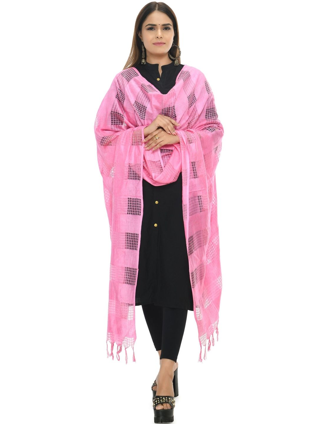 MOEZA Woven Design Dupatta-picture-29