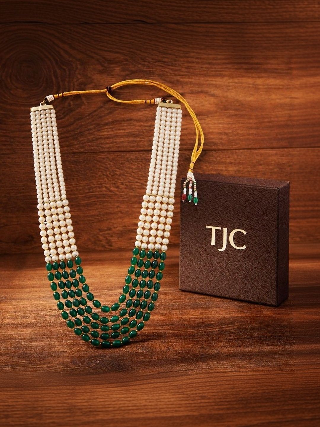 TJC Unisex Brass Layered Necklace-picture-23