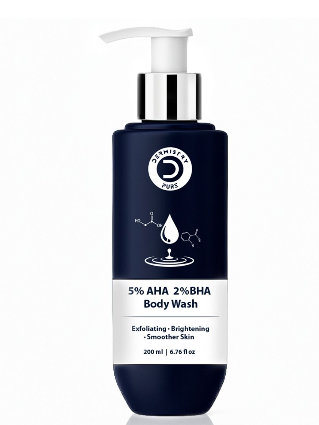 DERMISTRY 5% AHA 2% BHA Exfoliating DeTan Tan Removal Body Wash - 200 ml-image-7