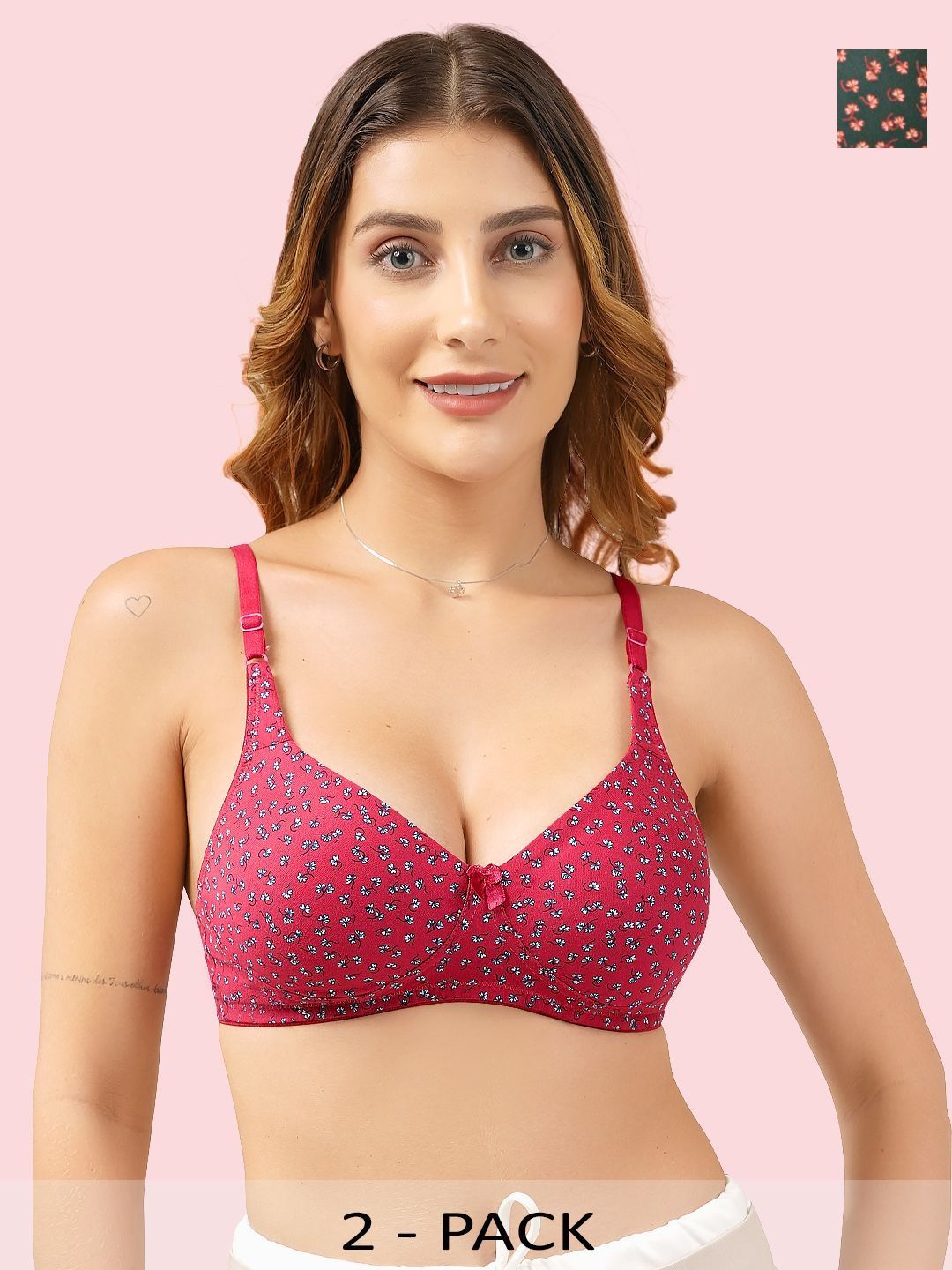 DressBerry Floral Bra Full Coverage-picture-35