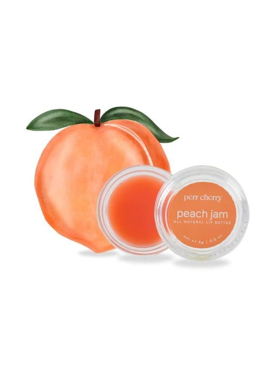 PERR CHERRY Peach Jam Lip Balm With Shea Butter - 8 g-image-49