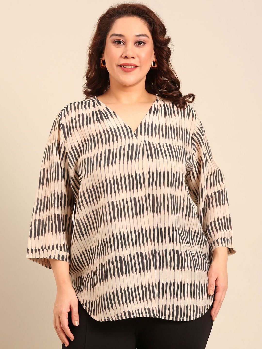 The Pink Moon Print Cotton Top-picture-39