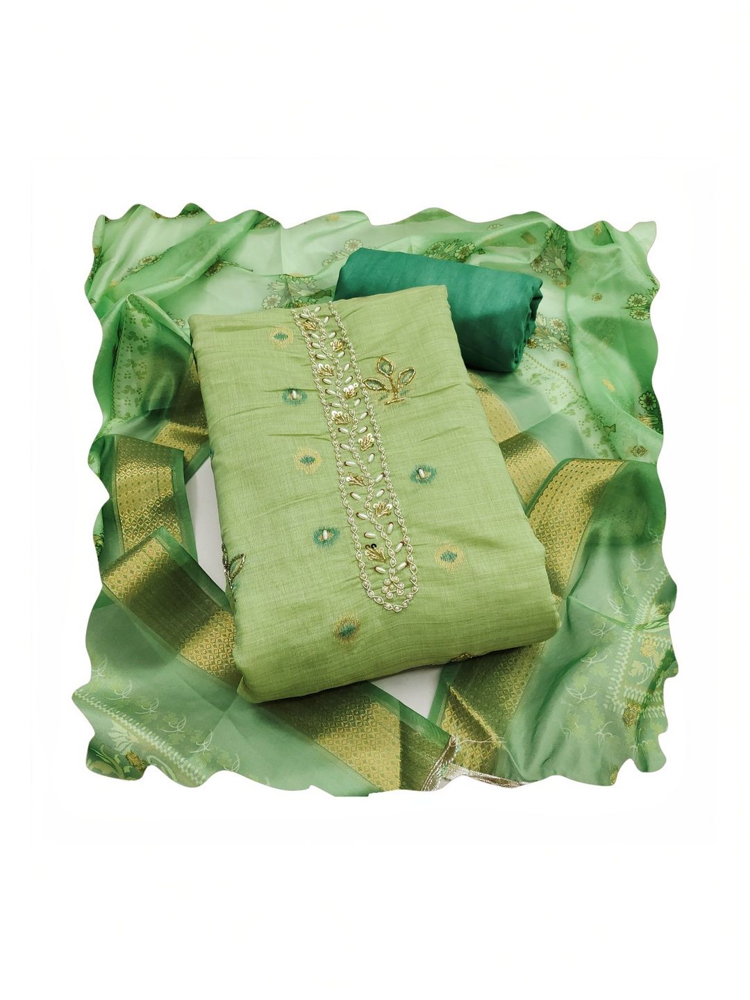 Maroosh Unstitched Dress Material-picture-7