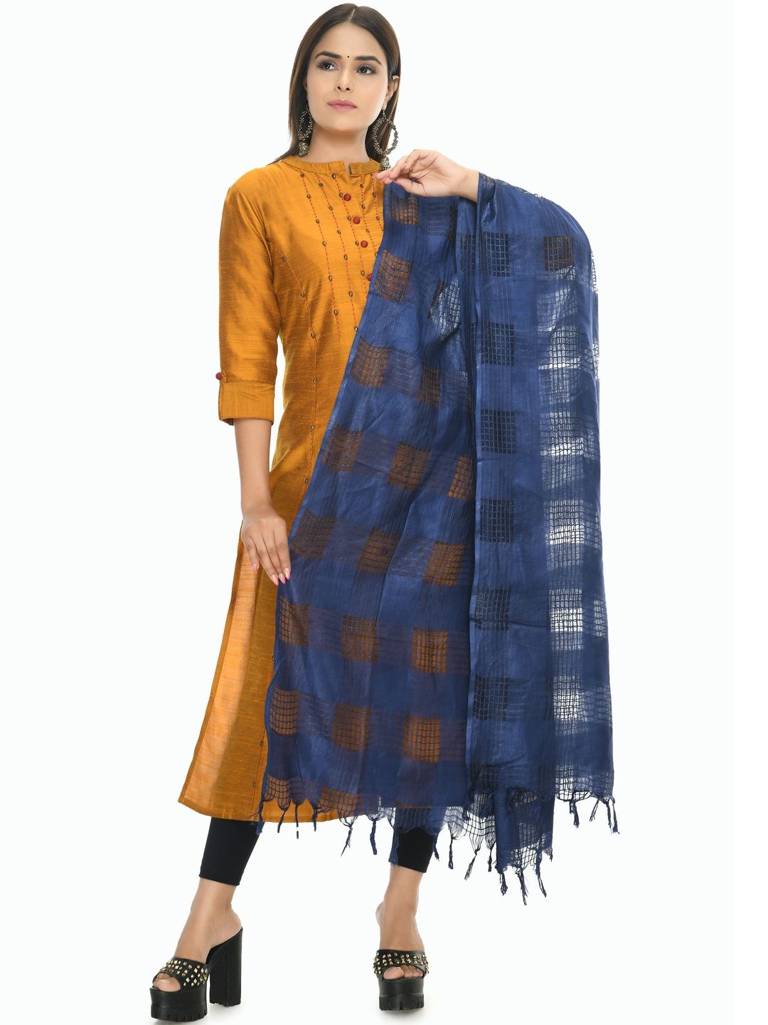 MOEZA Woven Design Dupatta-picture-24