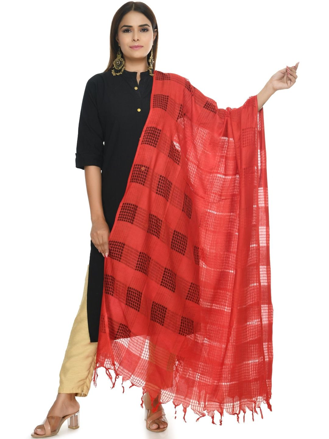 MOEZA Woven Design Dupatta-picture-21