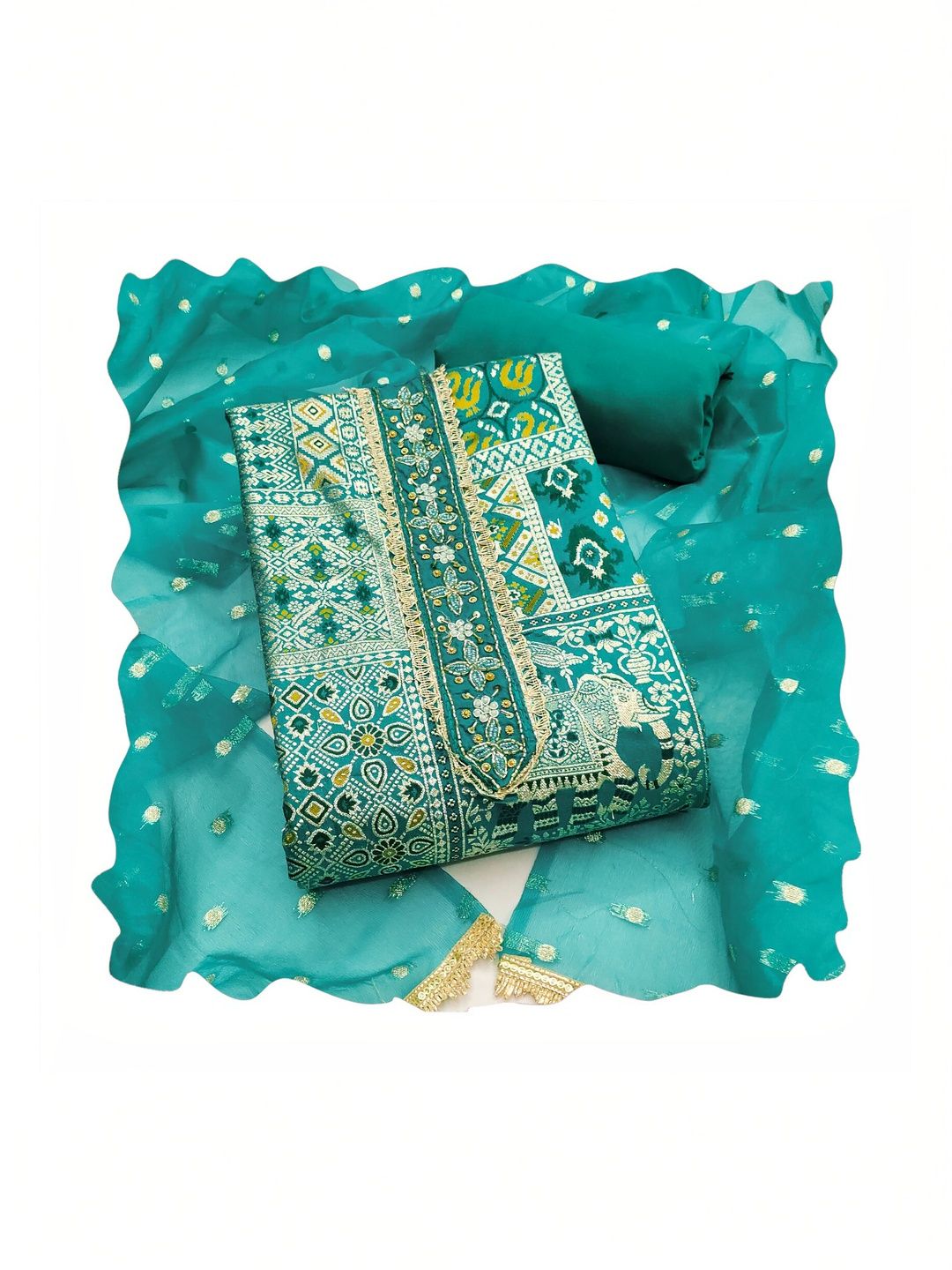 Maroosh Printed Unstitched Dress Material-picture-18