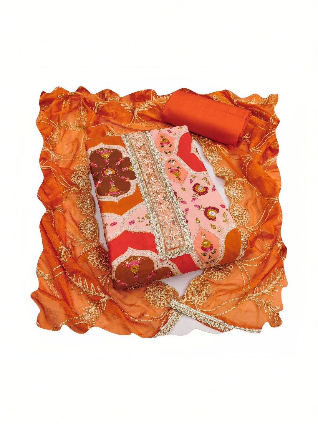 Maroosh Embroidered Unstitched Dress Material-picture-5
