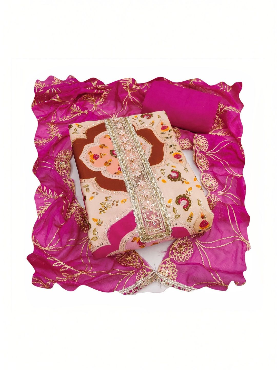 Maroosh Printed Unstitched Dress Material-picture-40