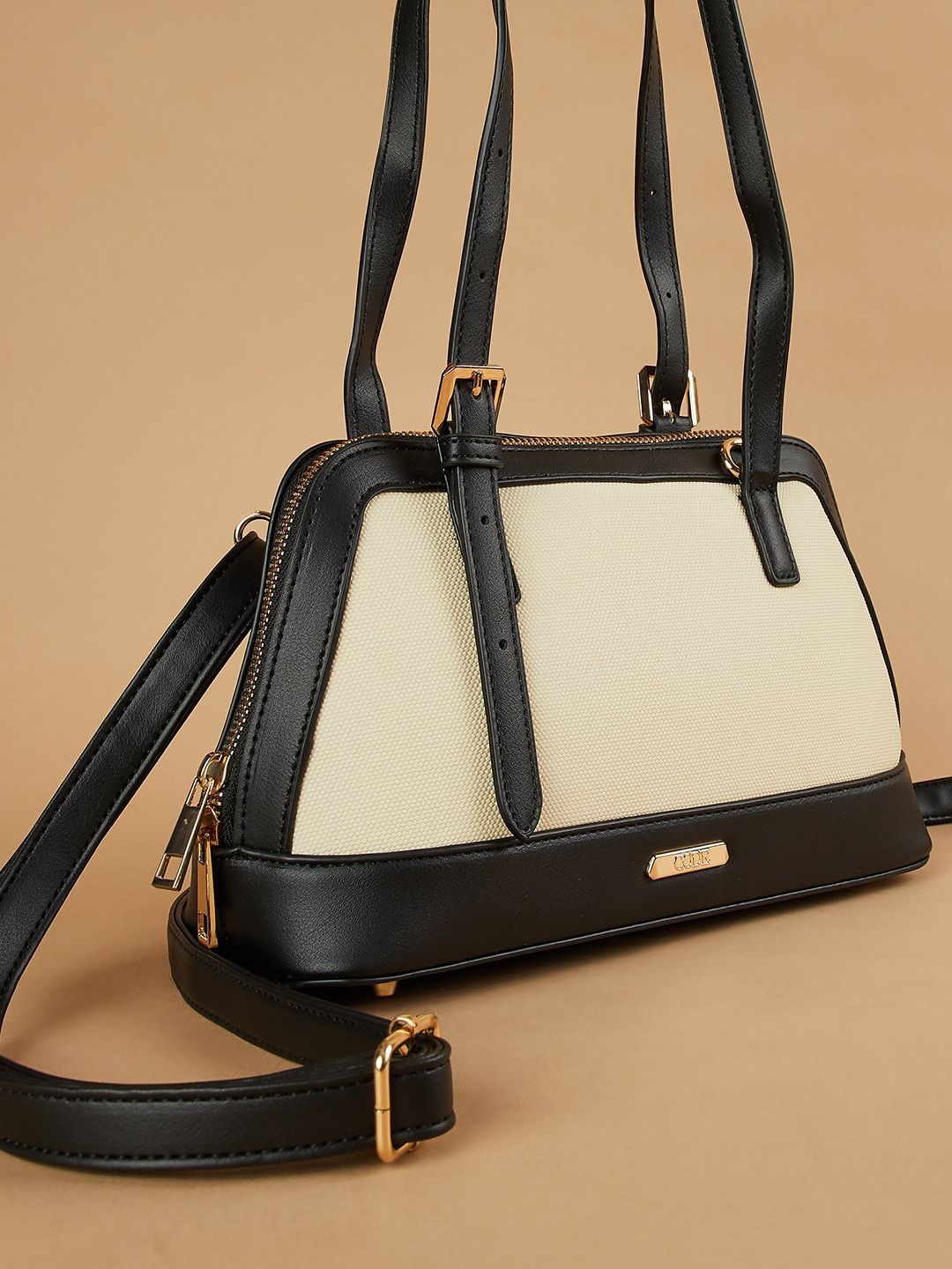 CODE by Lifestyle Colourblocked Structured Sling Bag-picture-26