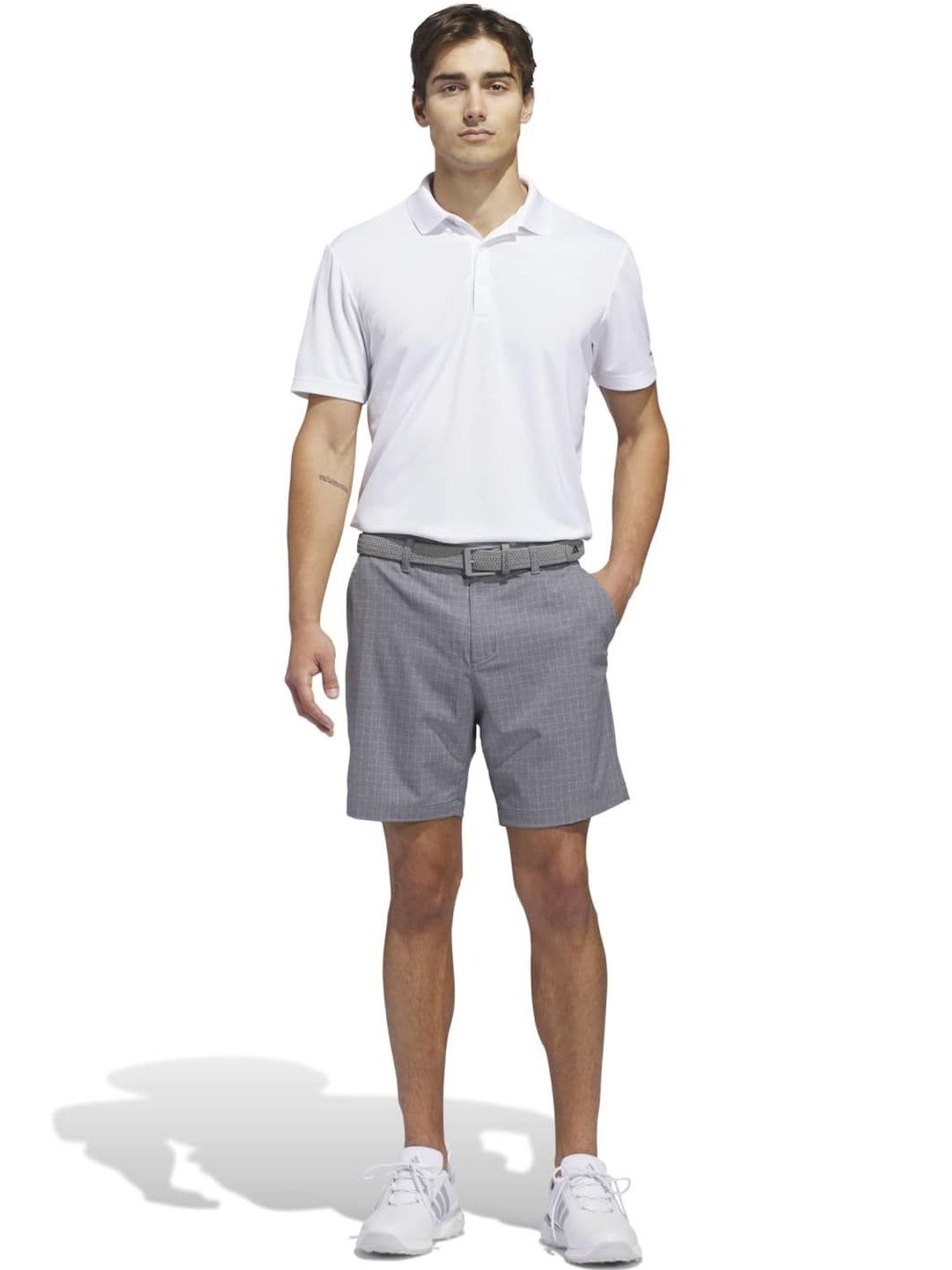 ADIDAS Men Checked Knee Length Sports Shorts-picture-54