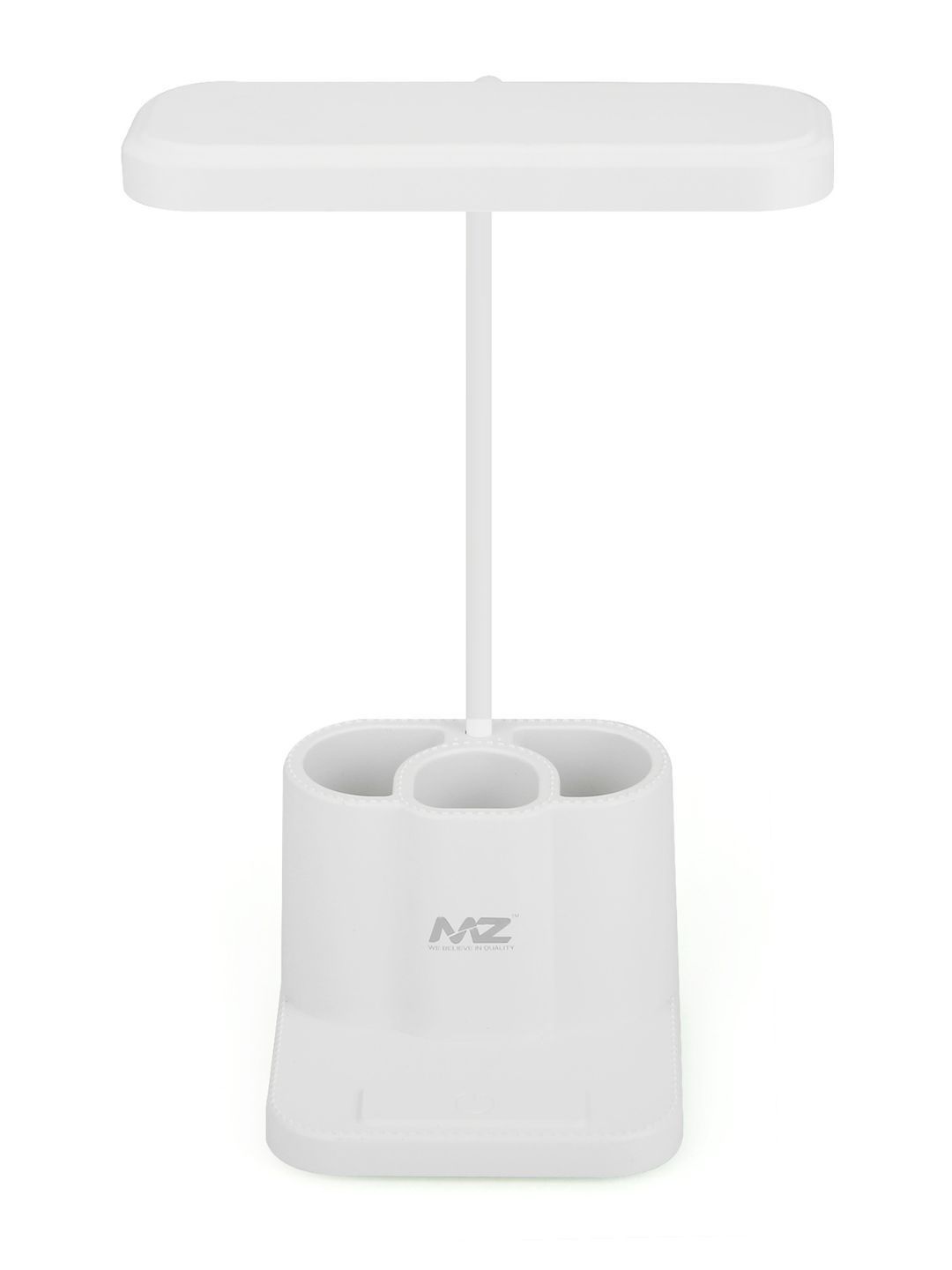 MZ White Acrylic Contemporary Abstract Shaped Table Lamp-picture-14