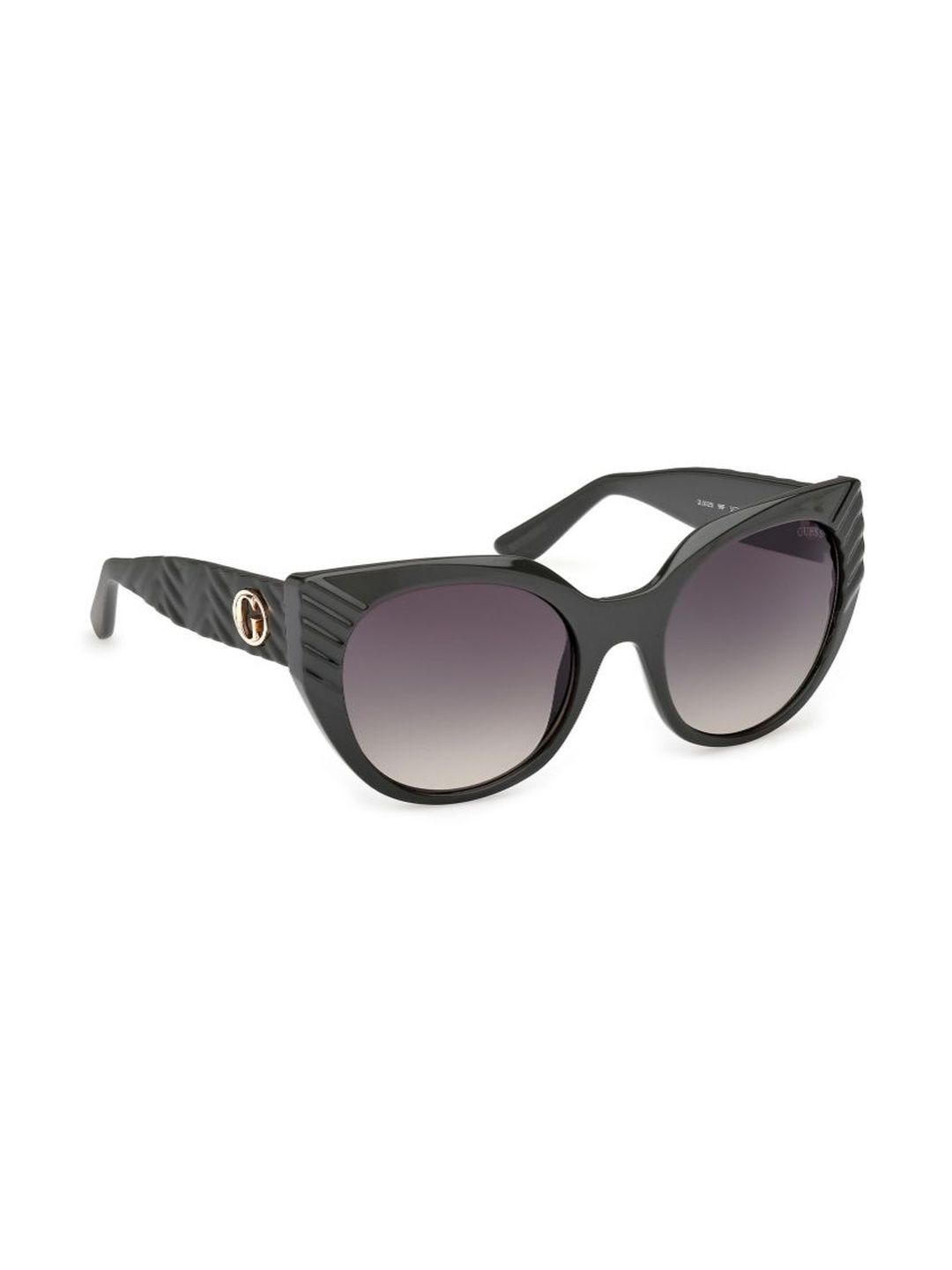 GUESS Women Grey Lens & Black Cateye Sunglasses with-picture-14