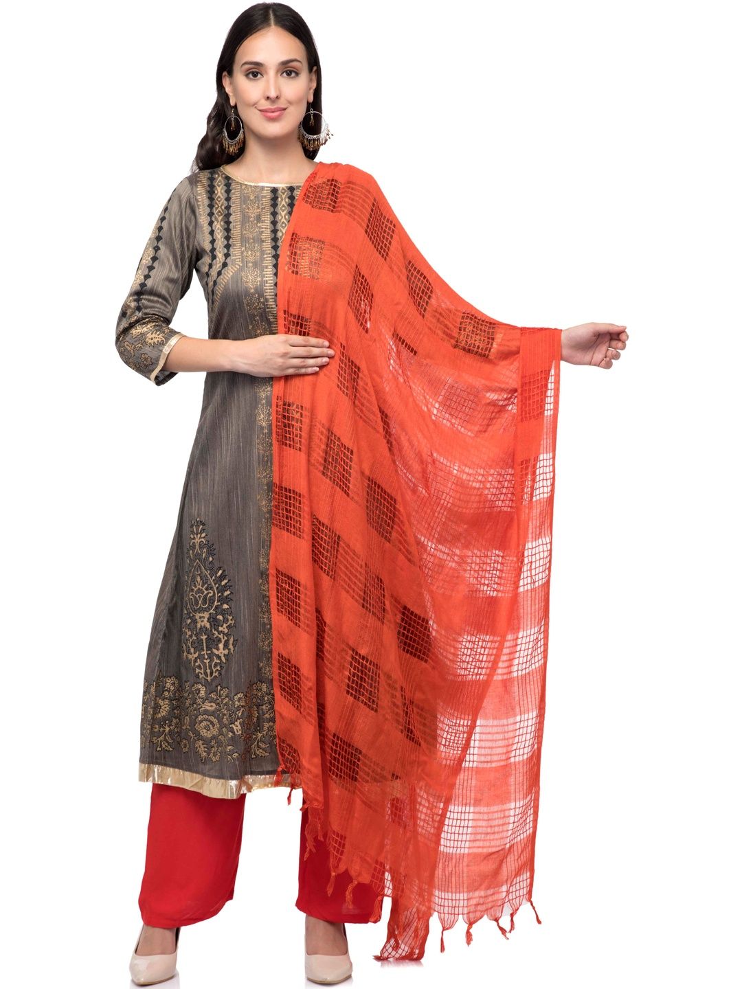 MOEZA Woven Design Dupatta-picture-16