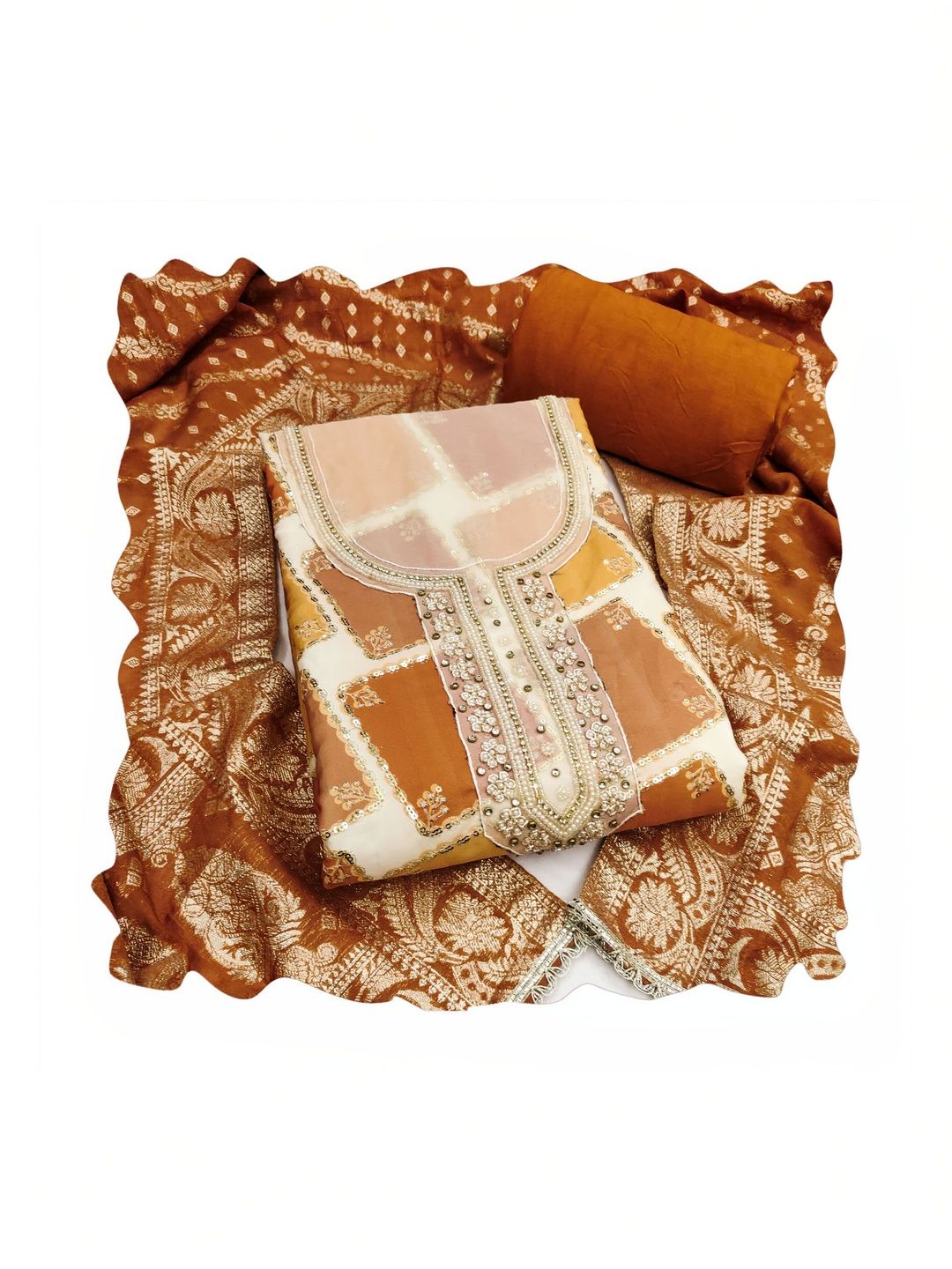 Maroosh Printed Unstitched Dress Material-picture-42
