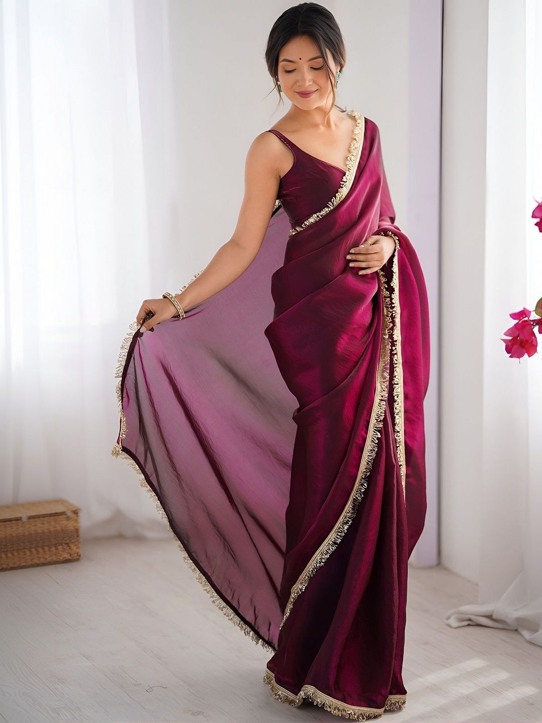 DWIJA FASHION Satin Saree-picture-22