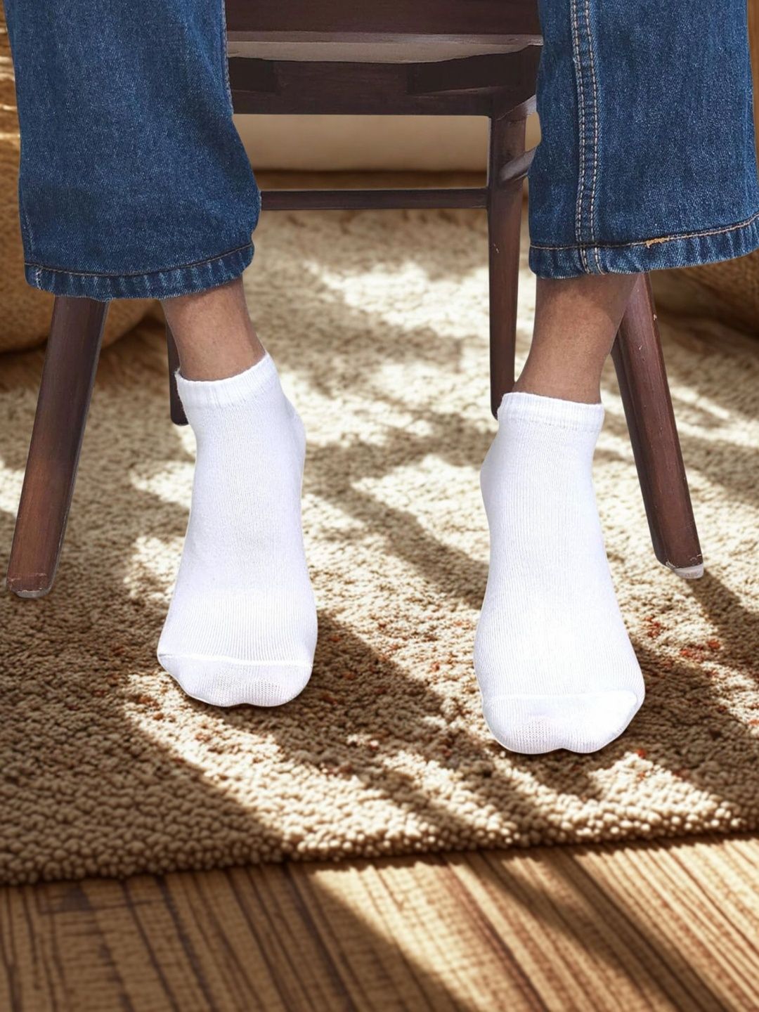 MJE Men Cotton Blend Ankle Length Socks-image-10
