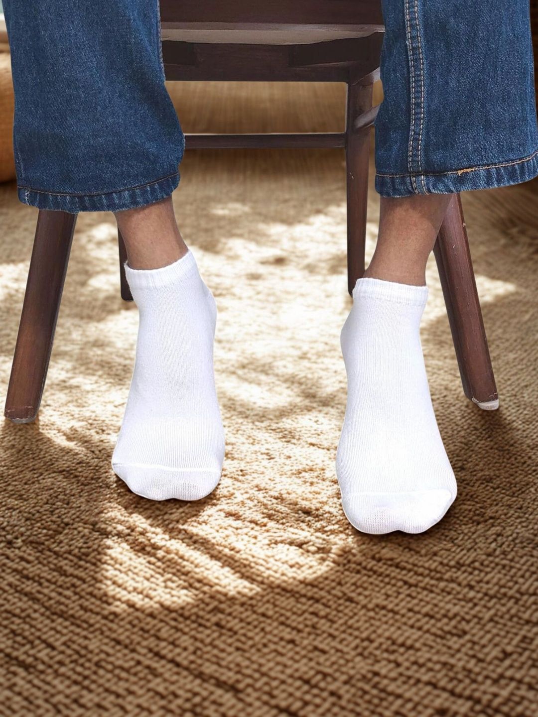 MJE Men Cotton Blend Ankle Length Socks-image-9