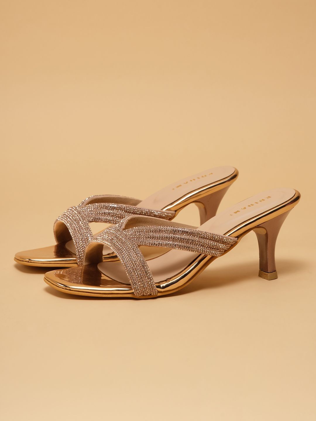 ERIDANI Embellished Party Slim Heeled Mules-image-34