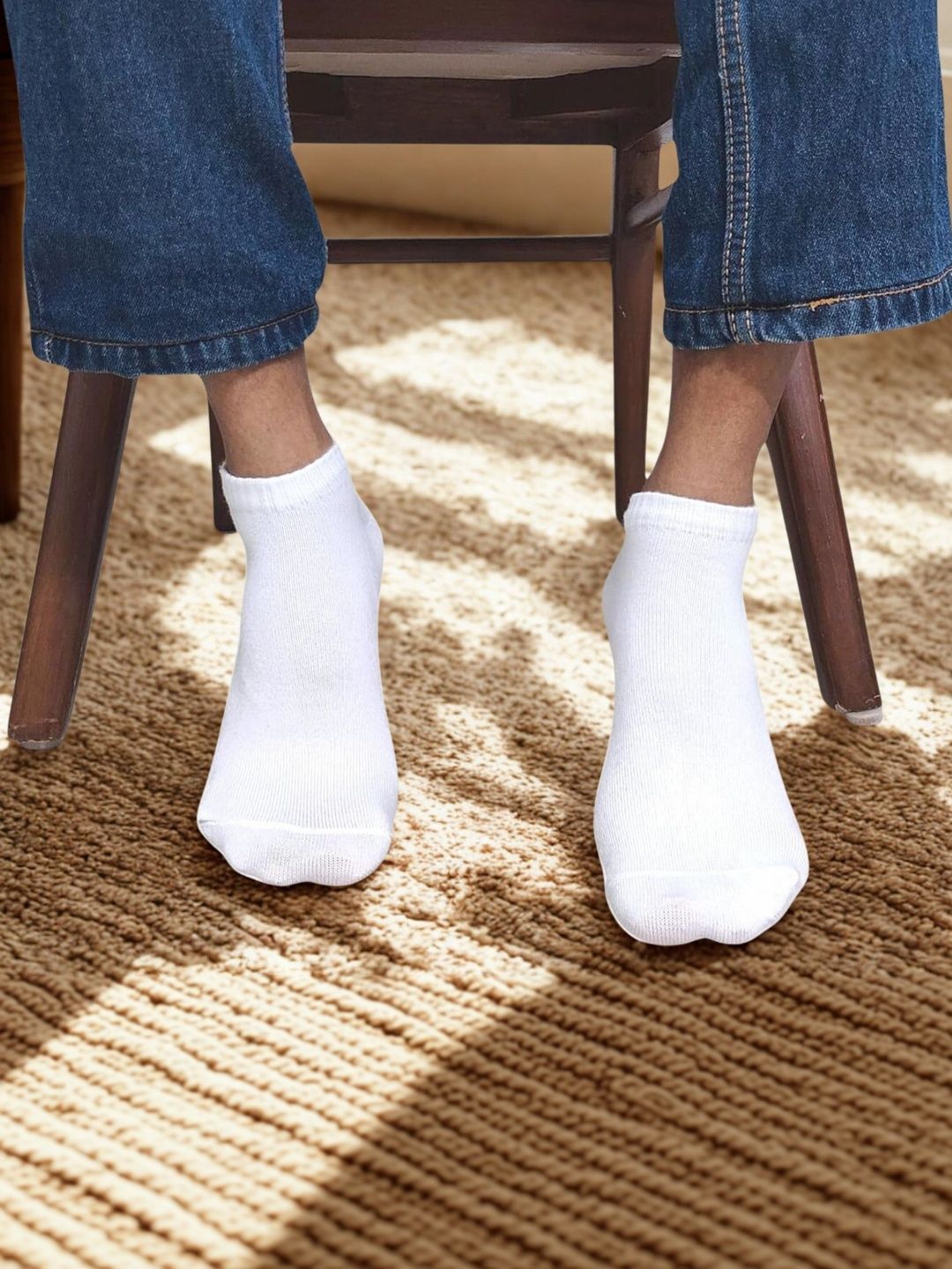 MJE Men Cotton Blend Ankle Length Socks-image-7