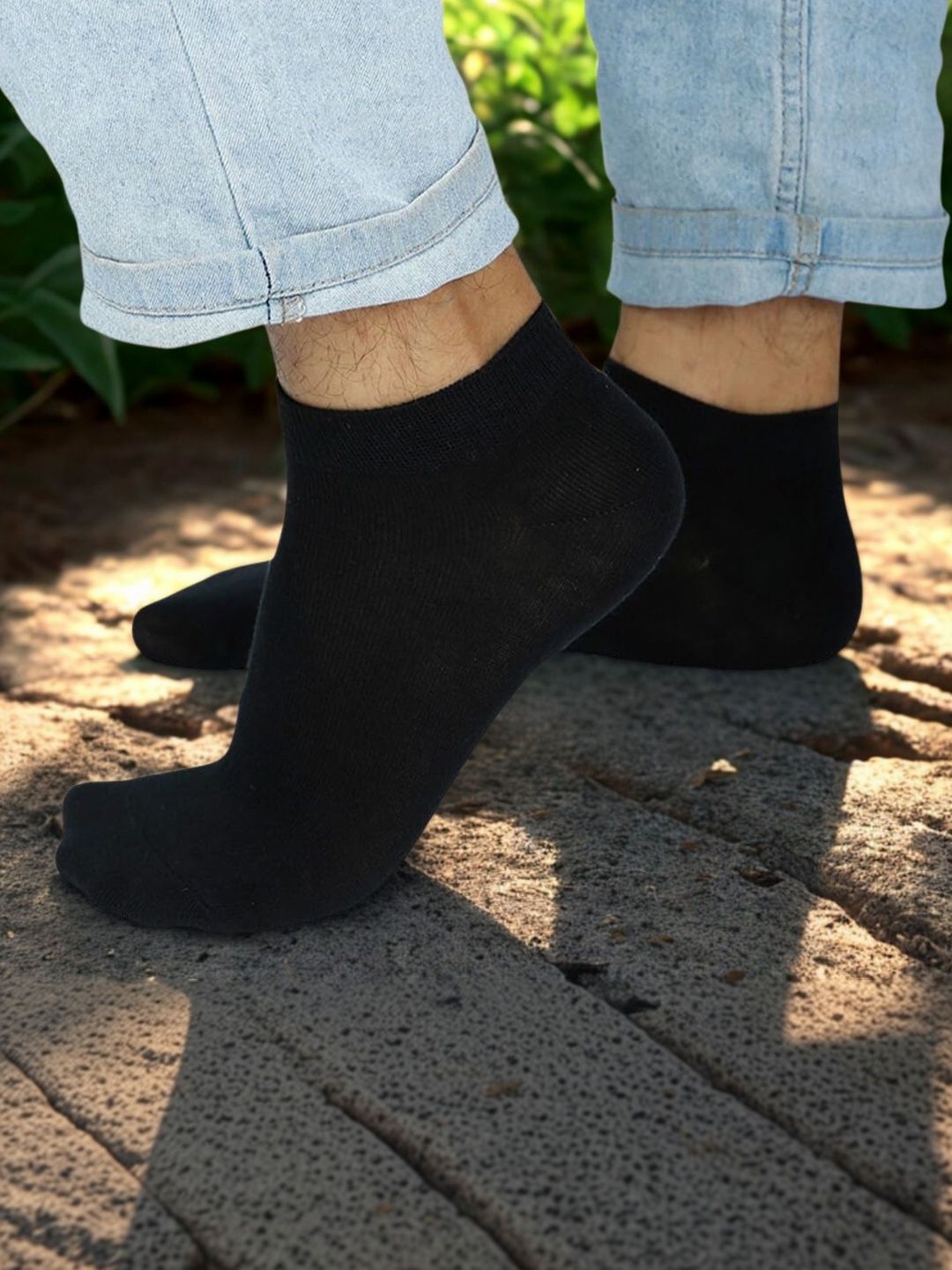 MJE Men Cotton Blend Ankle Length Socks-picture-27