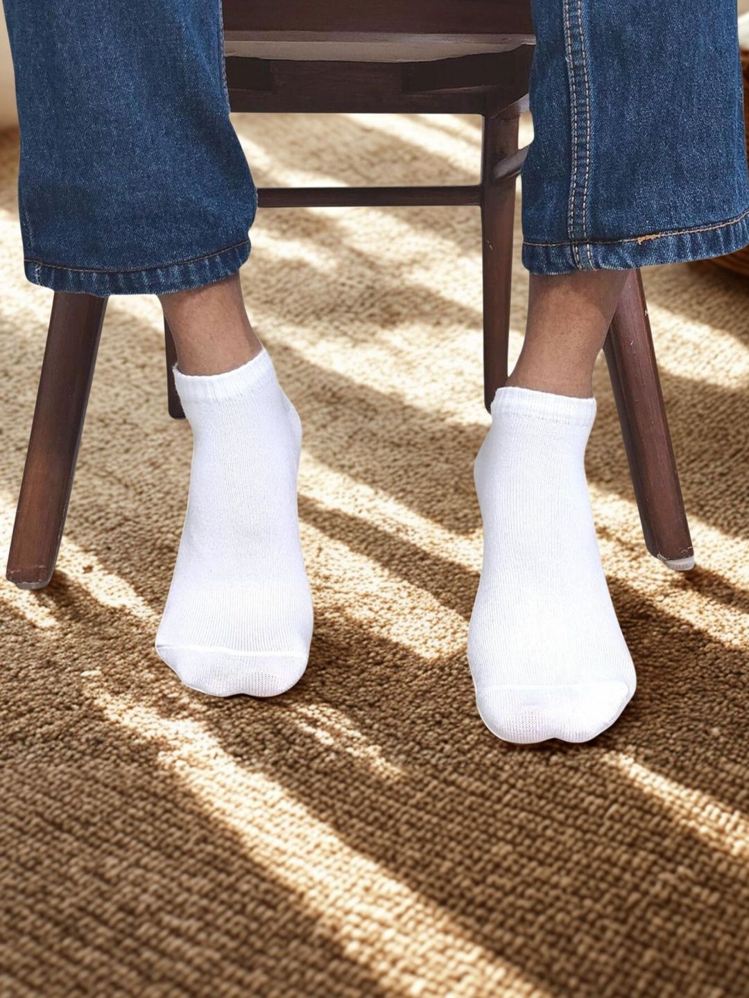 MJE Men Cotton Blend Ankle Length Socks-image-8