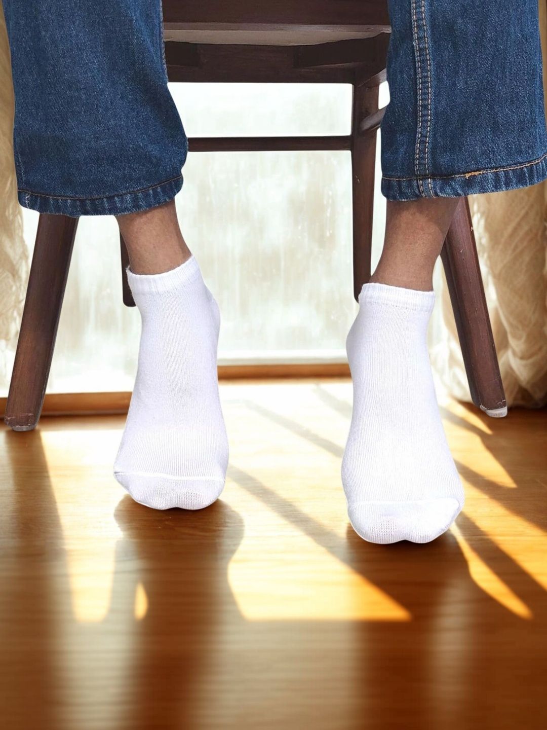 MJE Men Cotton Blend Ankle Length Socks-image-34