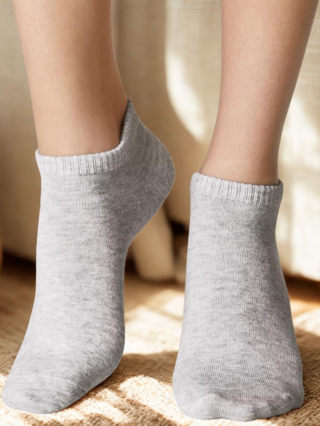 MJE Men Cotton Blend Ankle Length Socks-image-29