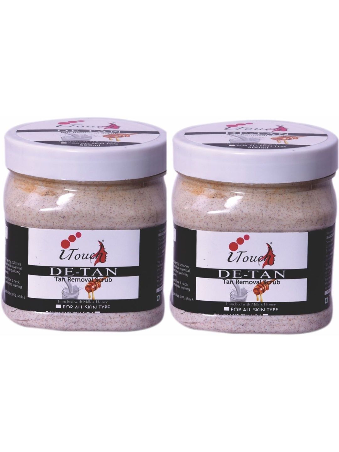 I TOUCH HERBAL Set Of 2 De-Tan Scrub - 500 ml Each-image-38