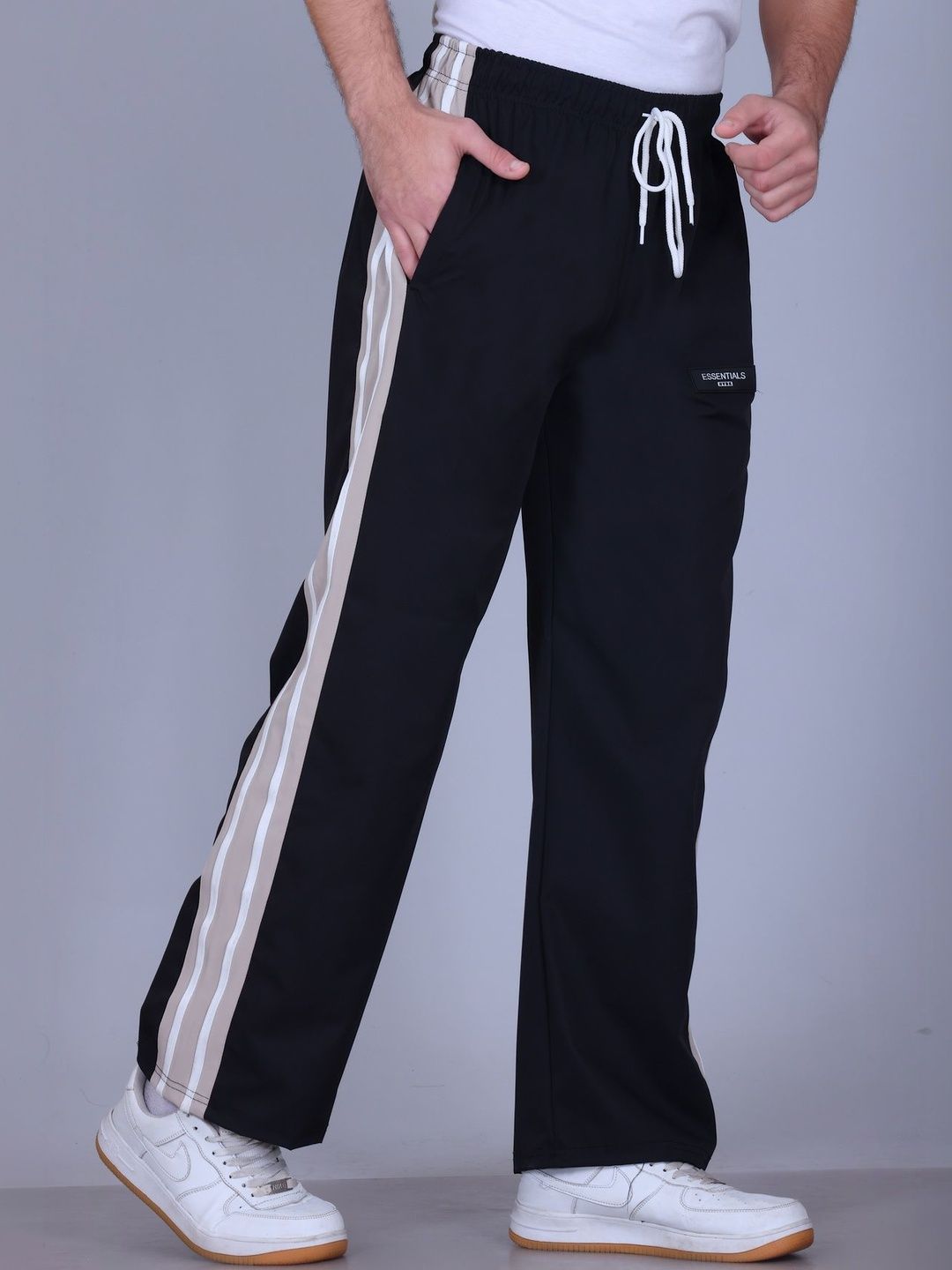 HVBK Men Mid-Rise Track Pants-picture-11