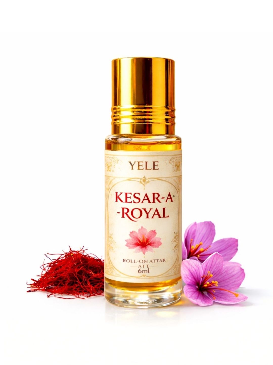 YELE PERFUMES Kesar A Royal Long Lasting Roll On Attar - 6 ml-picture-37