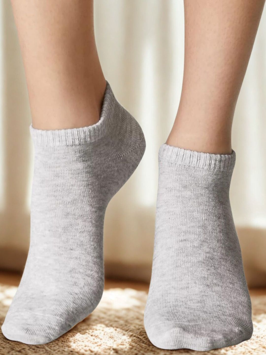MJE Men Cotton Blend Ankle Length Socks-image-33