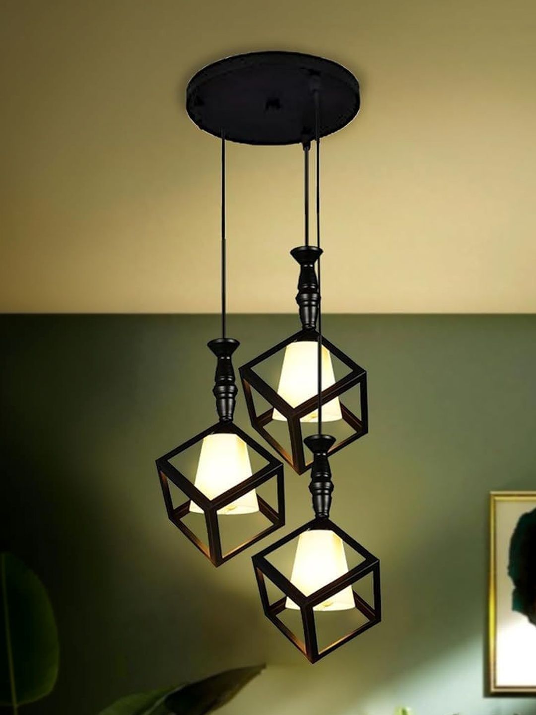 SWIATLO Black & Black Ceiling Lamp-picture-54
