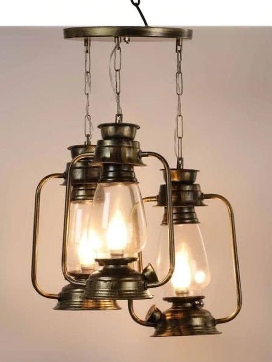 SWIATLO Gold-Toned & Bronze-Toned Ceiling Lamp-picture-50