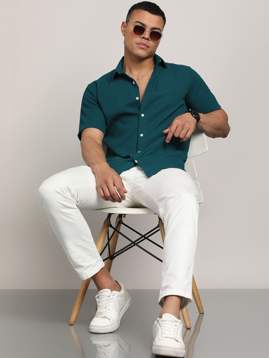 SZN Men Slim Fit Casual Shirt-picture-52