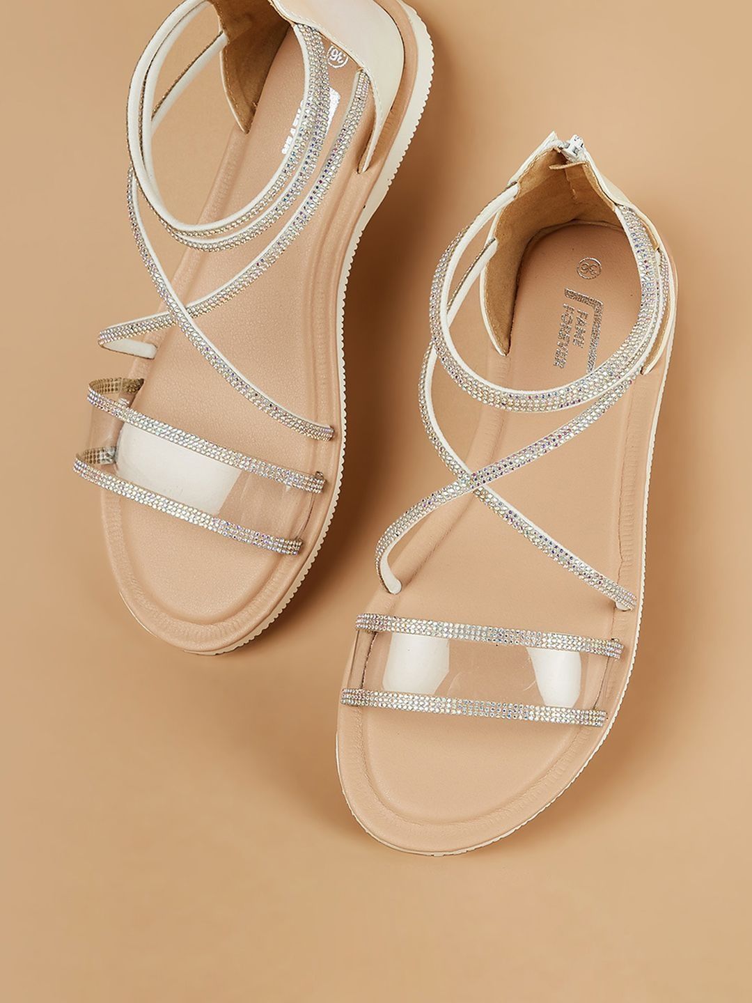 Fame Forever by Lifestyle Girls PU Gladiators Sandals-picture-36
