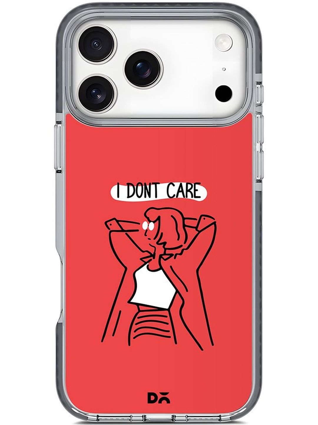 DailyObjects I Don't Care Stride 2.0 MagSafe Case Cover For iPhone 17 Pro-picture-19