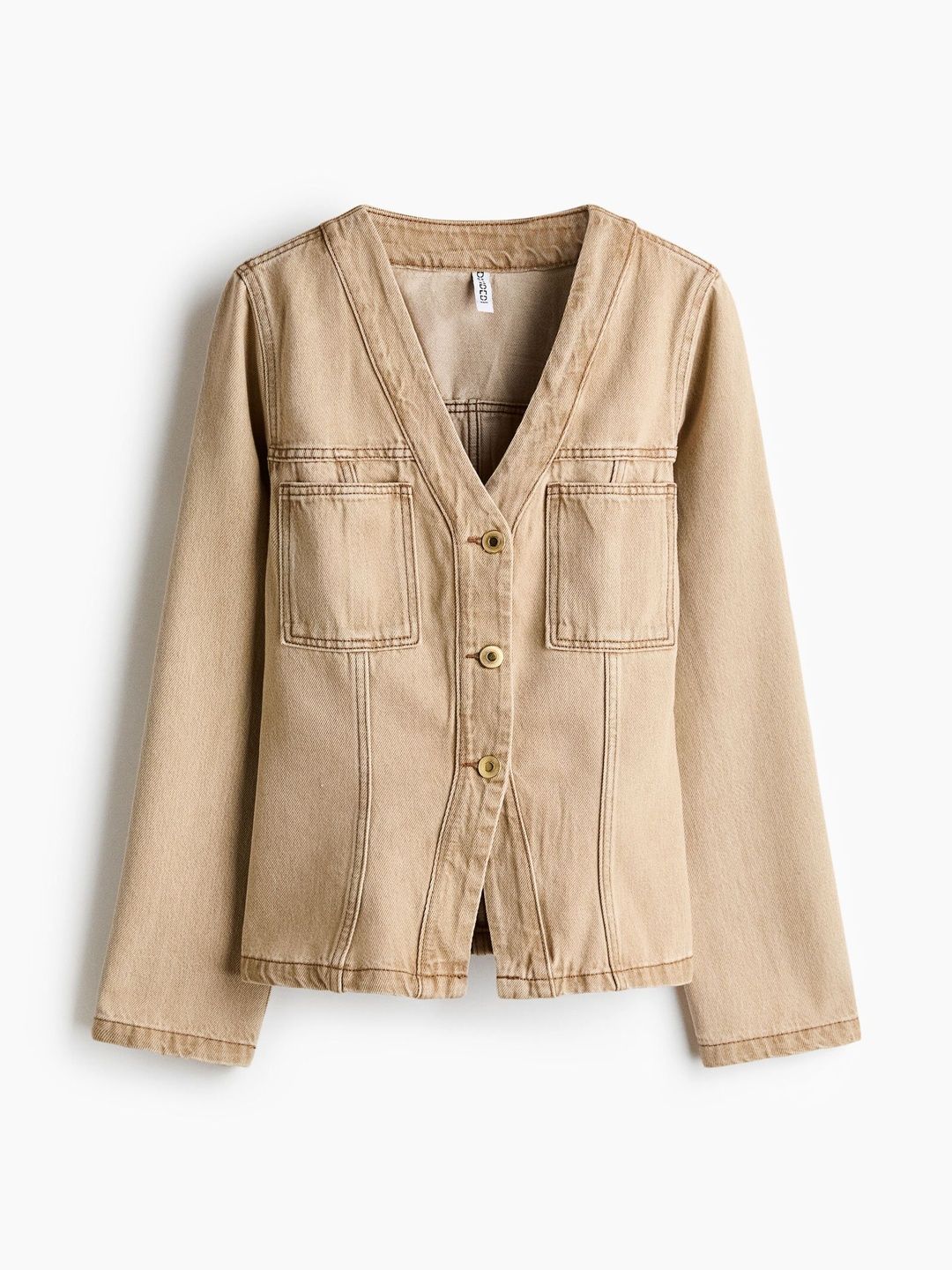 H&M Fitted Denim Jacket-picture-30