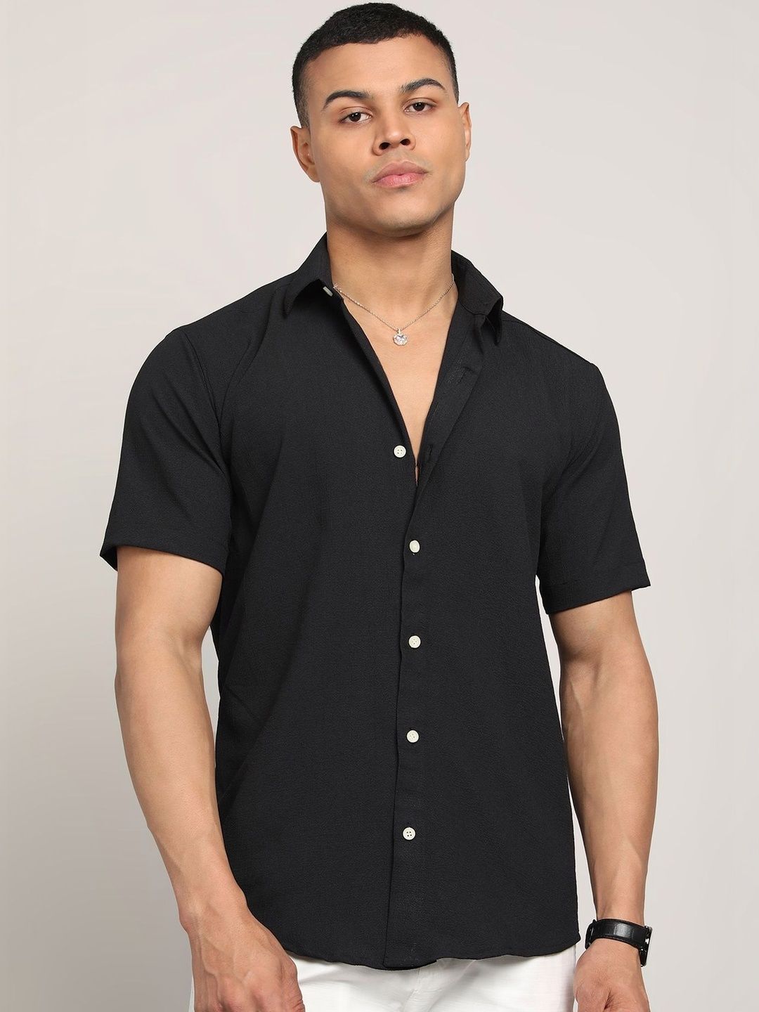 SZN Men Slim Fit Casual Shirt-picture-23