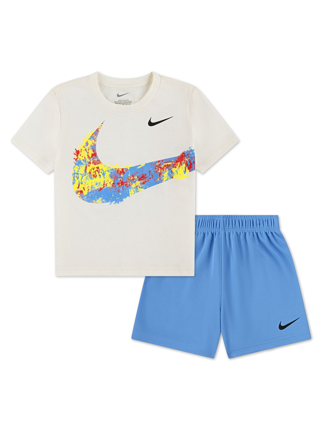 Nike E1D1 Graphic Jersey Tee And Mesh Shorts Set-picture-27