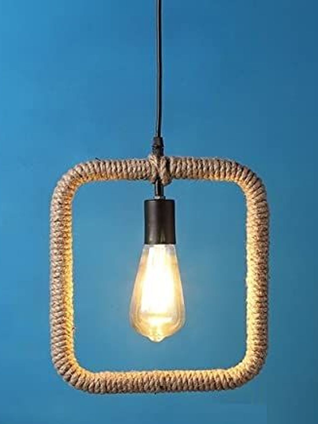 SWIATLO Beige & Brown Textured Ceiling Lamp-picture-25