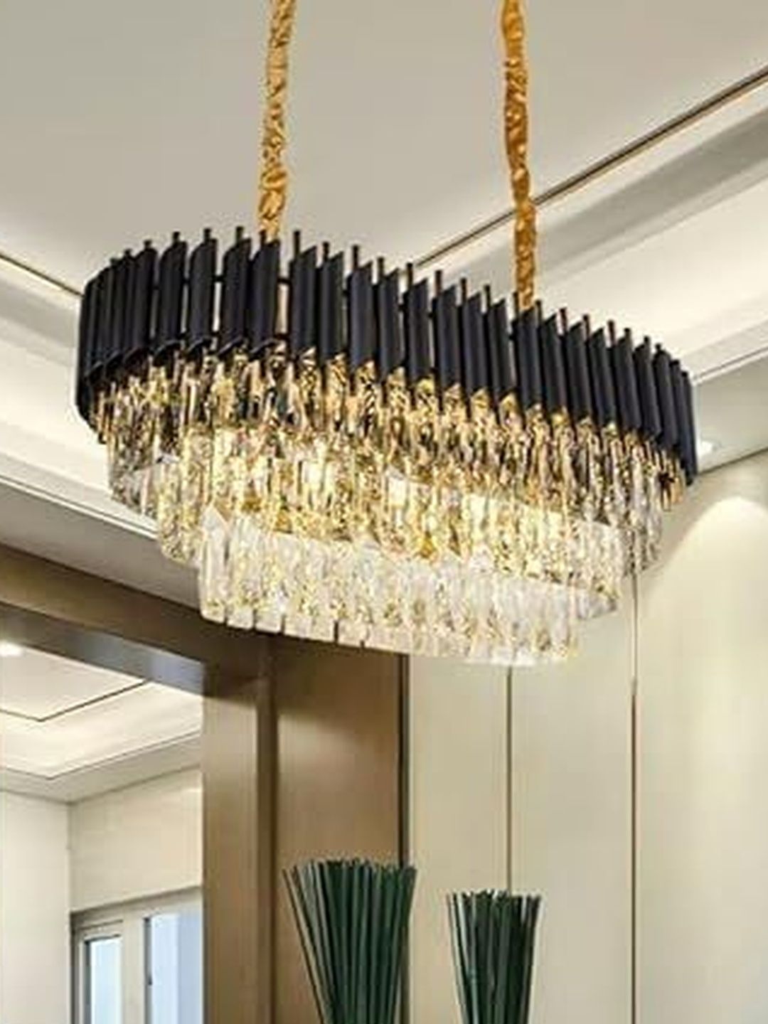 SWIATLO Black & Black Contemporary Ceiling Lamp-image-16