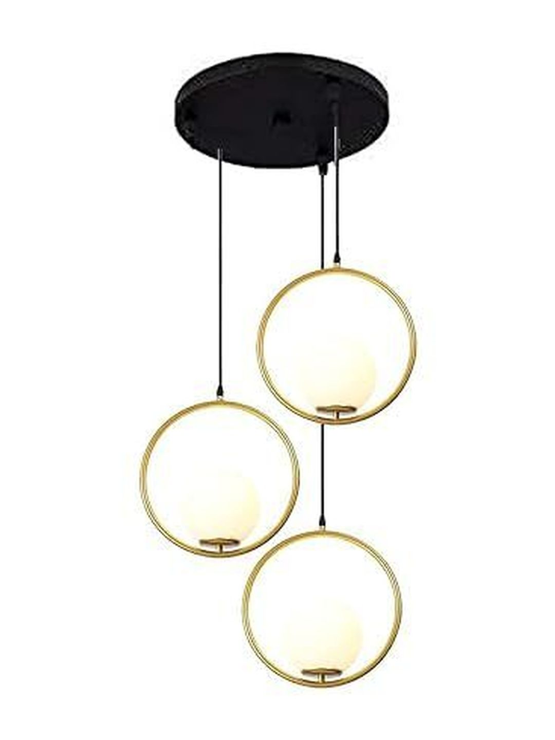 SWIATLO Gold-Toned & Gold-Toned Contemporary Ceiling Lamp-picture-42